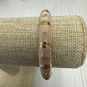 Sequin Nordstrom Colorful Mid-Thin Gold Tone Enamel Hinge Bangle $29 NWOT #158